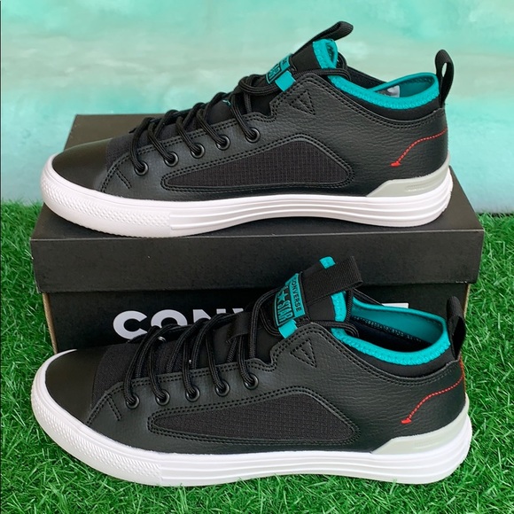 converse ctas ultra ox black